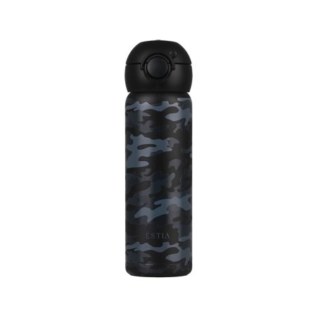 Estia Θερμος Παιδικο Handy Bottle Save The Aegean 470Ml Dark Camo