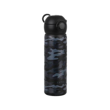 Estia Θερμος Παιδικο Handy Bottle Save The Aegean 470Ml Dark Camo