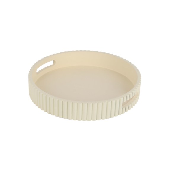 Estia Ξυλινος Δισκος Σερβιρισματος Fibra Butter Yellow 30Cm