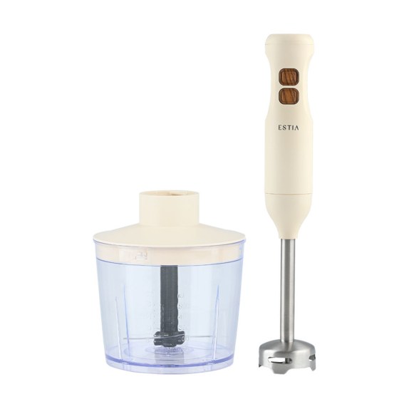 Estia Ραβδομπλεντερ Pure Cream 600W Με Λεπιδες Τιτανιου &...