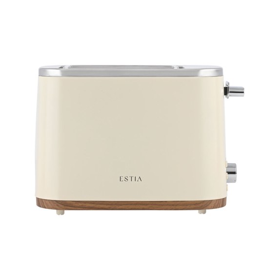 Estia Φρυγανιερα  Pure Cream 2 Θεσεων 800W Κρεμ