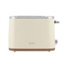 Estia Φρυγανιερα  Pure Cream 2 Θεσεων 800W Κρεμ