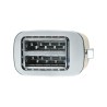 Estia Φρυγανιερα  Pure Cream 2 Θεσεων 800W Κρεμ