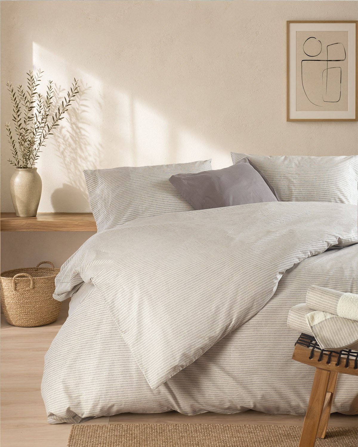 Σεντόνια, Μαξιλαροθήκες Anesis Home - ΣΗΜΑΝΤΙΚΟ: Σε περίπτωση διαφοράς τιμής από το κατάστημα ισχύει παντα και μόνο η τιμή του καταστήματος Σετ Σεντόνια Υπέρδιπλα με Λάστιχο 4 Τεμαχίων Rythmos Sa