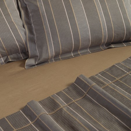Σετ Σεντόνια Υπέρδιπλα 4 Τεμαχίων Nef-Nef Draft Olive/Grey 240x270