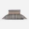 Σετ Σεντόνια Υπέρδιπλα 4 Τεμαχίων Nef-Nef Draft Olive/Grey 240x270