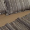 Σετ Σεντόνια King Size 4 Τεμαχίων Nef-Nef Draft Olive/Grey 270x280
