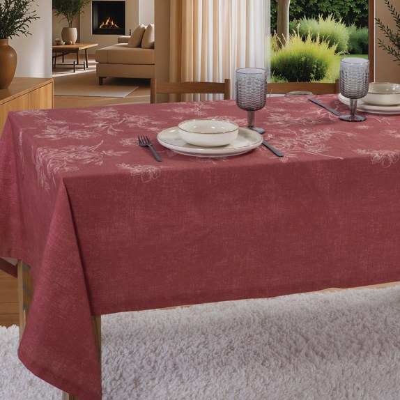 Τραπεζομάντηλο Nef-Nef Dream Bordo 140x140