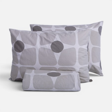 Σετ Παπλωματοθήκη Μονή 2 Τεμαχίων Nef-Nef Casual Coreo Mauve 170x240