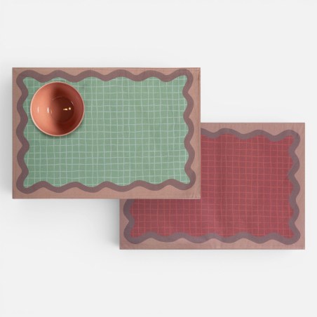 Σουπλά Nef-Nef Frame Mauve/Yellow 33x48