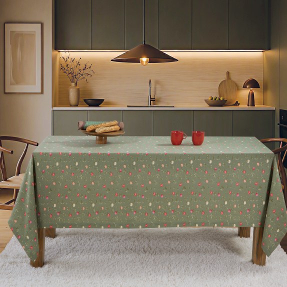 Τραπεζομάντηλο Nef-Nef Sweet Apple Green 140x140
