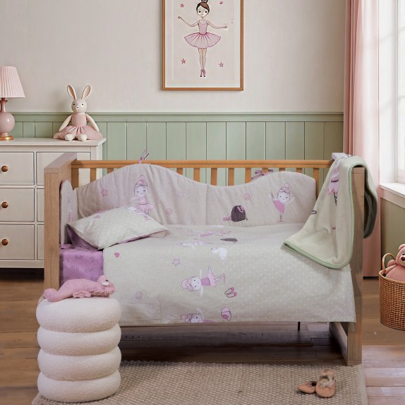 Σετ Σεντόνια Κούνιας 3 Τεμαχίων Nef-Nef Ballerine World...
