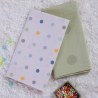 Σετ Σεντόνια Λίκνου 2 Τεμαχίων Nef-Nef Baby Dots Ecru/Pink 70x120