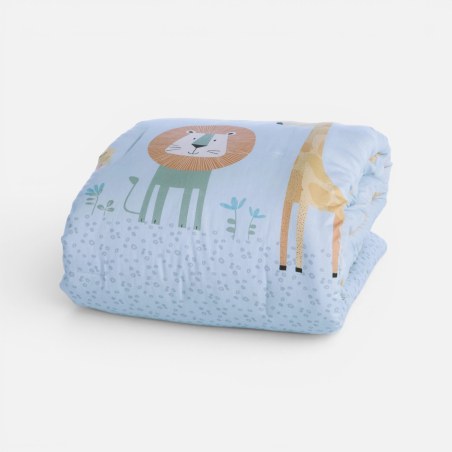 Βρεφικό Πάπλωμα Nef-Nef Wild Company Blue 110x140