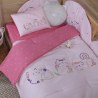 Βρεφικό Πάπλωμα Nef-Nef Cats Are Perfect Pink 110x140