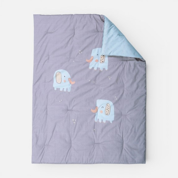 Βρεφικό Πάπλωμα Nef-Nef Elephants 26 Grey 110x140
