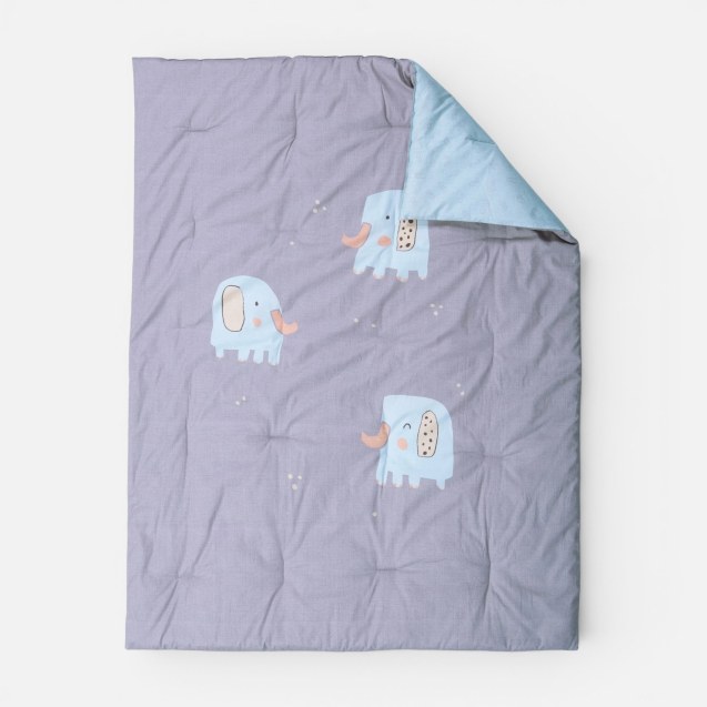 Βρεφικό Πάπλωμα Nef-Nef Elephants 26 Grey 110x140