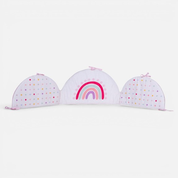 Πάντα Κούνιας Nef-Nef Baby Dots Ecru/Pink 60+67+60x40