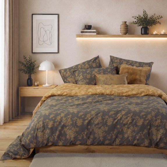 Σετ Σεντόνια Διπλά 4 Τεμαχίων Nef-Nef Dream Brown 200x270