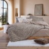Σετ Σεντόνια King Size με Λάστιχο 4 Τεμαχίων Nef-Nef Wild Beige 180x200+35