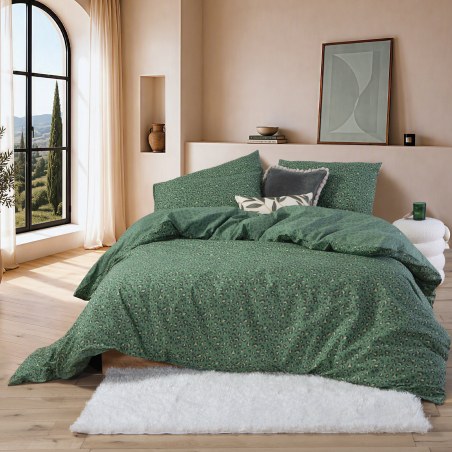 Σετ Σεντόνια King Size με Λάστιχο 4 Τεμαχίων Nef-Nef Wild Beige 180x200+35