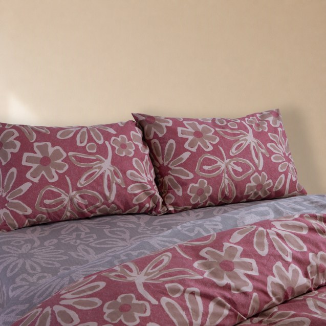 Μαξιλαροθήκη Nef-Nef Harmony Grey 52x72