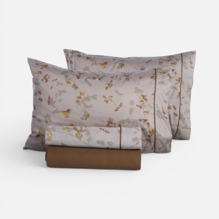 Σετ Σεντόνια King Size 4 Τεμαχίων Nef-Nef Miran Beige 270x280