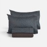 Σετ Σεντόνια Υπέρδιπλα 4 Τεμαχίων Nef-Nef Jeniffer Petrol Blue 240x270