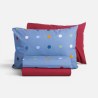 Σετ Παιδικά Σεντόνια Μονά 3 Τεμαχίων Nef-Nef Dots Blue 170x260