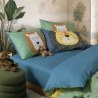 Σετ Παιδικά Σεντόνια Μονά 3 Τεμαχίων Nef-Nef Jungle Mania Green 170x260