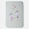 Κουβέρτα Βελουτέ Κούνιας Nef-Nef Ballerine World Green 100x140
