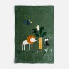 Παιδική Κουβέρτα Βελουτέ Μονή Nef-Nef Jungle Mania Green 160x220