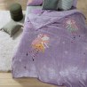 Παιδική Κουβέρτα Βελουτέ Μονή Nef-Nef Fairy Tale Mauve 160x220
