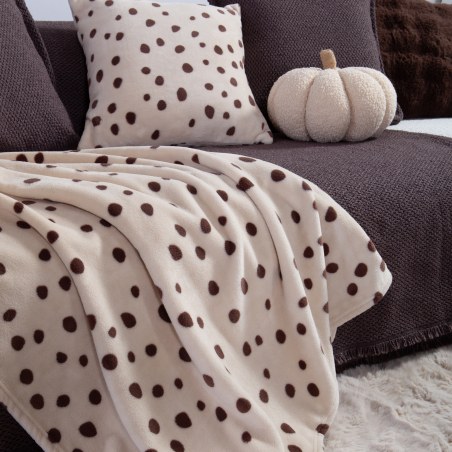 Κουβέρτα Καναπέ Nef-Nef Trust Beige 130x180