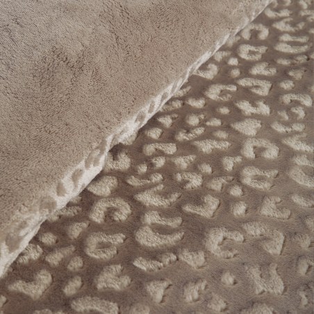 Σετ Παπλωματοθήκη Fleece Μονή 2 Τεμαχίων Nef-Nef Wilden Ecru 160x220