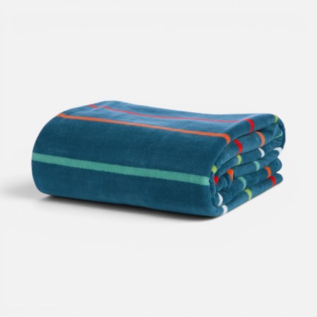Παιδική Κουβέρτα Fleece Μονή Nef-Nef Chromatic Petrol 160x220