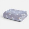 Βρεφική Κουβέρτα Fleece Αγκαλιάς Nef-Nef Elephants 26 Grey 75x110