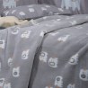 Βρεφική Κουβέρτα Fleece Αγκαλιάς Nef-Nef Elephants 26 Grey 75x110