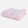 Βρεφική Κουβέρτα Fleece Αγκαλιάς Nef-Nef Cats Are Perfect Pink 75x110