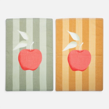 Ποτηρόπανο Βελουτέ Nef-Nef Sweet Apple Gold 40x60