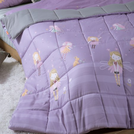 Παιδικό Πάπλωμα Μονό Nef-Nef Fairy Tale Mauve 160x220