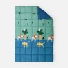 Παιδικό Πάπλωμα Μονό Nef-Nef Jungle Mania Green/Blue 160x220
