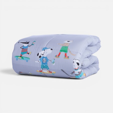 Παιδικό Πάπλωμα Μονό Nef-Nef Cool Skating Grey 160x220
