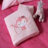 Σετ Παιδικές Πετσέτες 2 Τεμαχίων Nef-Nef Wild & Sweet Pink 30x50,70x140