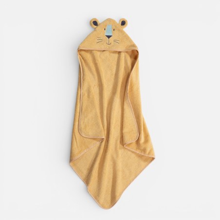Βρεφική Κάπα Nef-Nef Wild Company Yellow 75x75