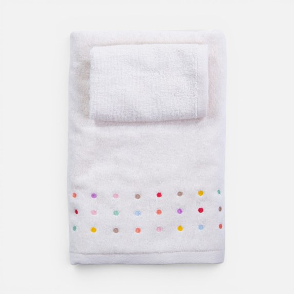 Σετ Βρεφικές Πετσέτες 2 Τεμαχίων Nef-Nef Dots Ecru/Pink...