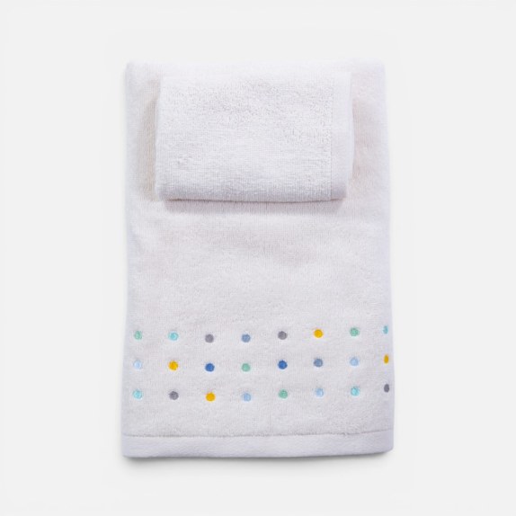 Σετ Βρεφικές Πετσέτες 2 Τεμαχίων Nef-Nef Dots Ecru/Blue...
