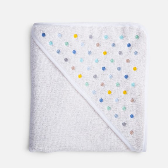 Βρεφική Κάπα Nef-Nef Dots Ecru/Blue 75x75