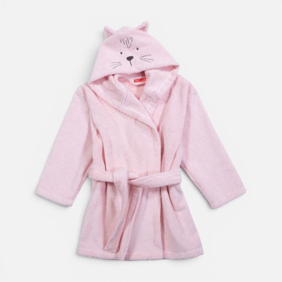 Βρεφικό Μπουρνούζι Nef-Nef Cats Are Perfect Lotus Pink