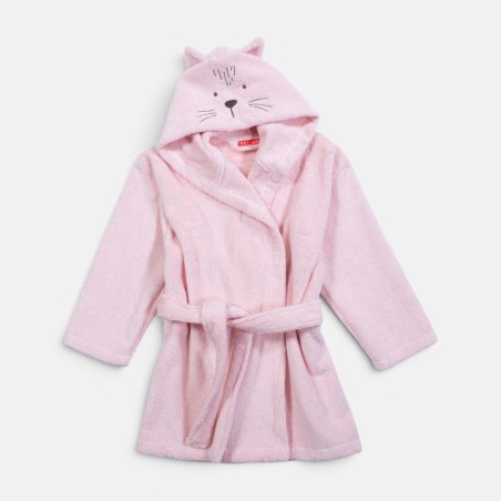 Βρεφικό Μπουρνούζι Nef-Nef Cats Are Perfect Lotus Pink